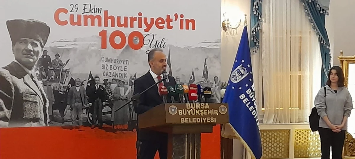 Bursa Büyükşehir’den görkemli 100. Yıl kutlamaları