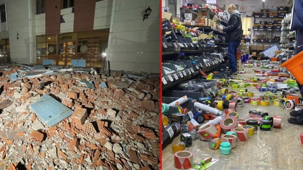Deprem bölgesinden gelen son fotoğraflar 