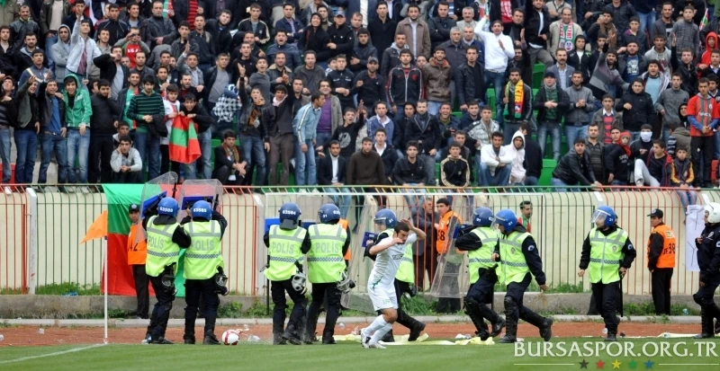 İşte, Bursaspor'un Diyarbakır'daki maçlarda fotoğraflarla yaşadıkları...