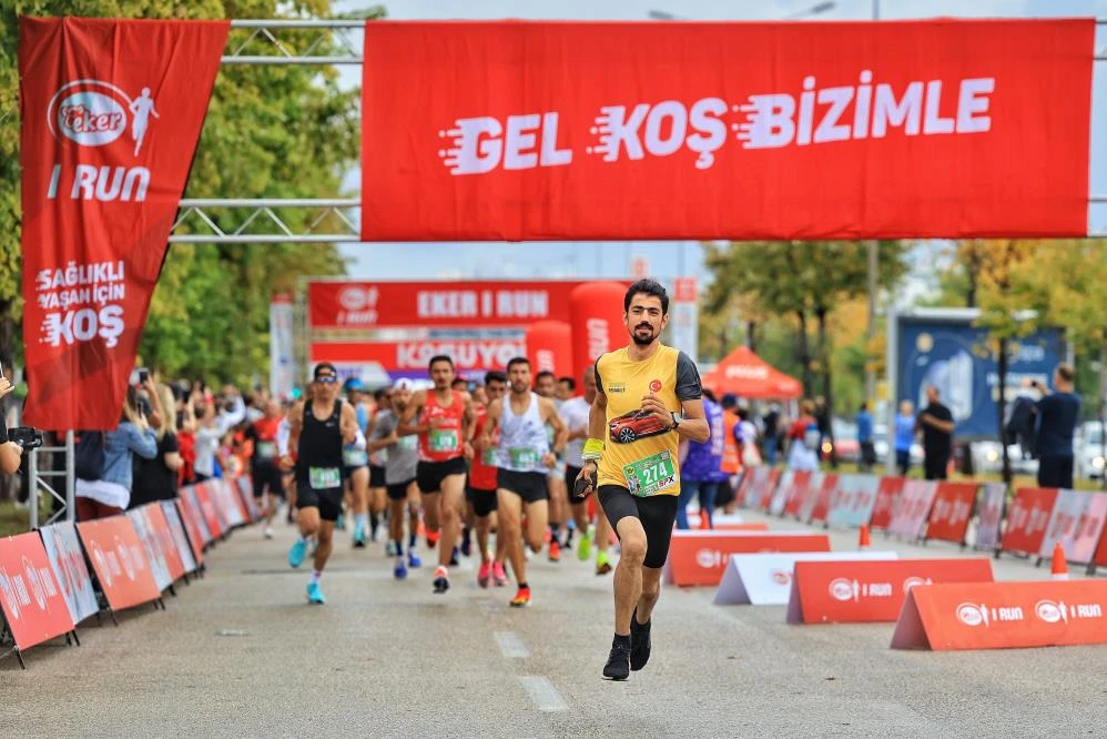 Bursa'da 10. Eker I Run katılımcıları rekora koştu