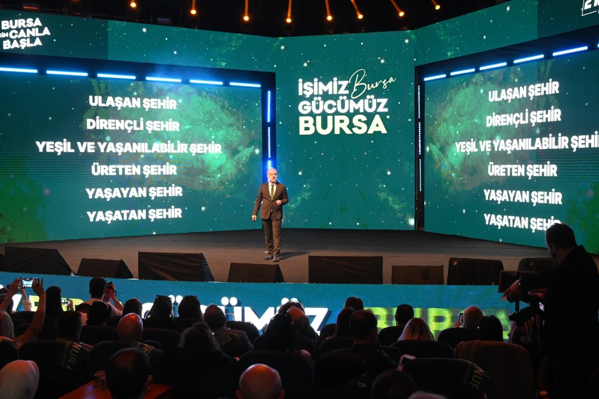 Alinur Aktaş'tan Bursa'yı geleceğe taşıyacak projeler