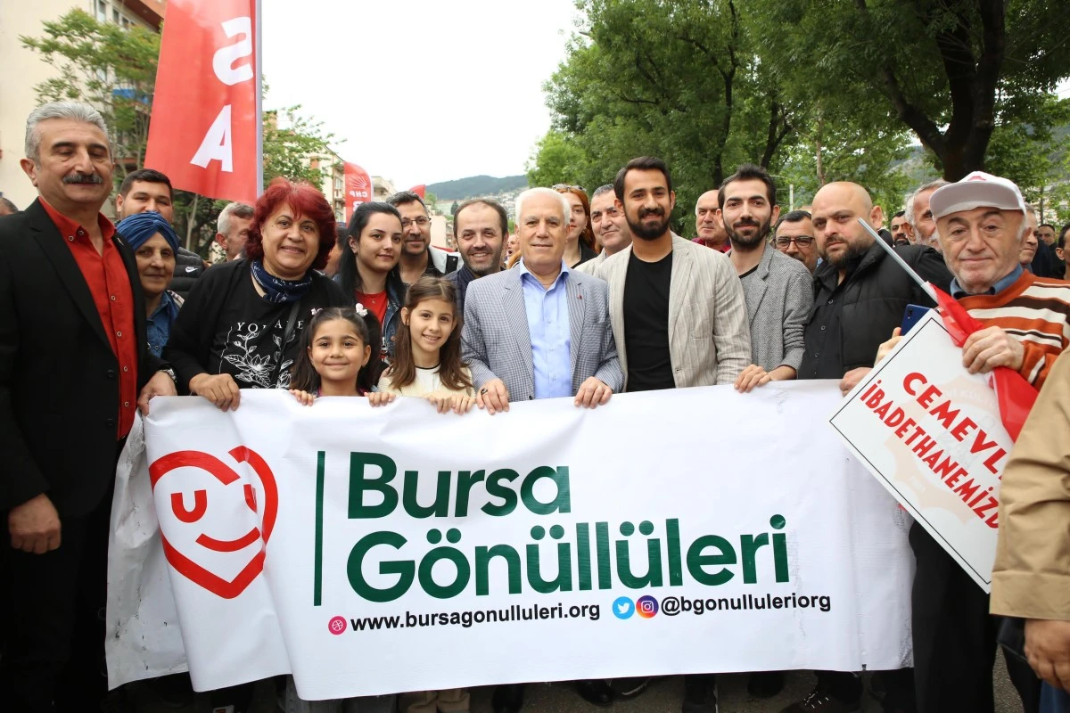 Bursa’da 1 Mayıs coşkusu