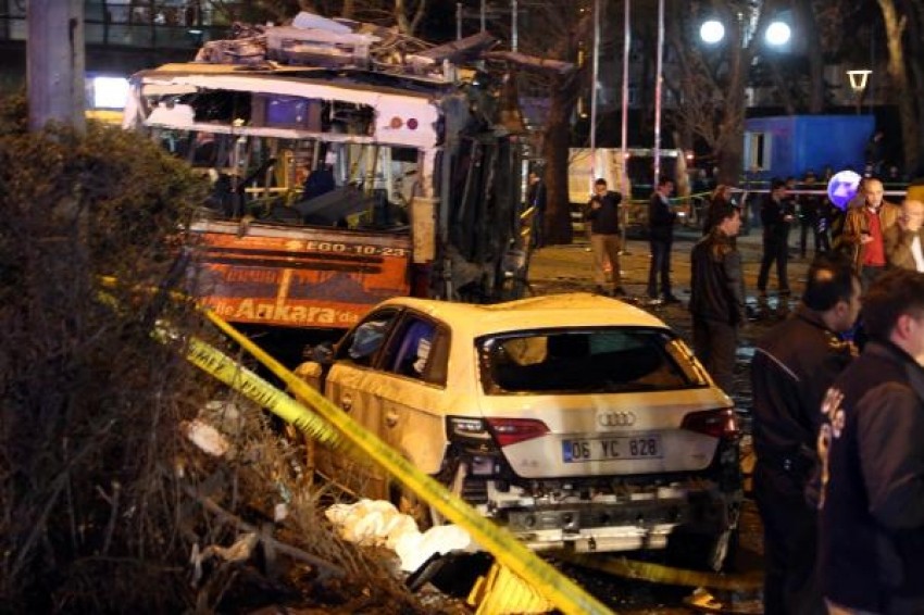 Ankara'da büyük patlama! Olay yerinden yeni kareler...