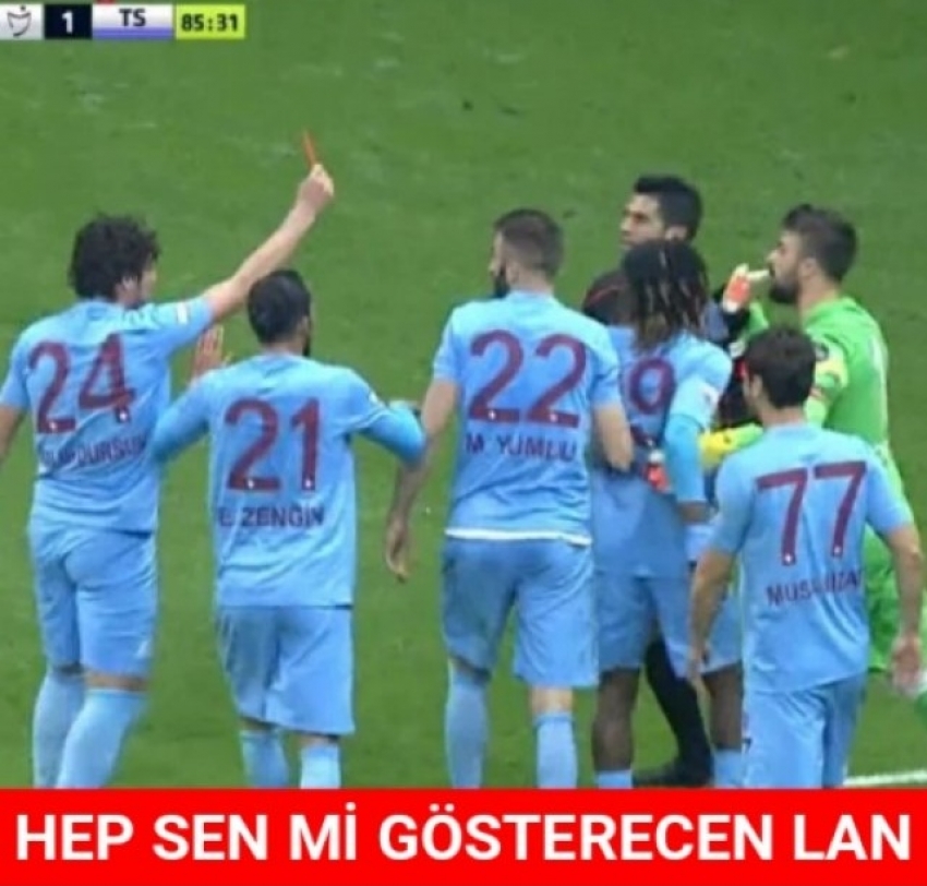 Galatasaray Trabzonspor sosyal medya capsleri