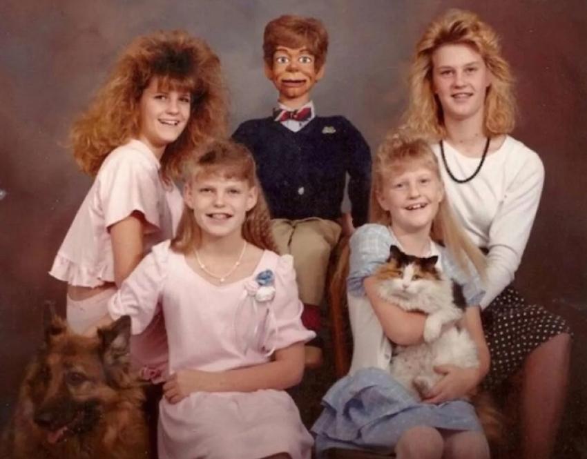 En garip 10 aile fotoğrafı!
