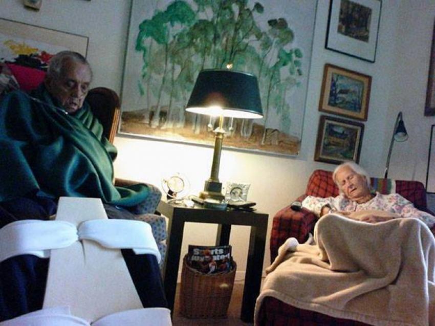 75 yıldır birlikte olan çiftin tek isteği birlikte ölebilmekti