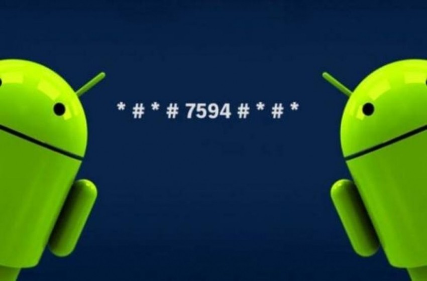 Android telefonların bilinmeyen gizli kodları!