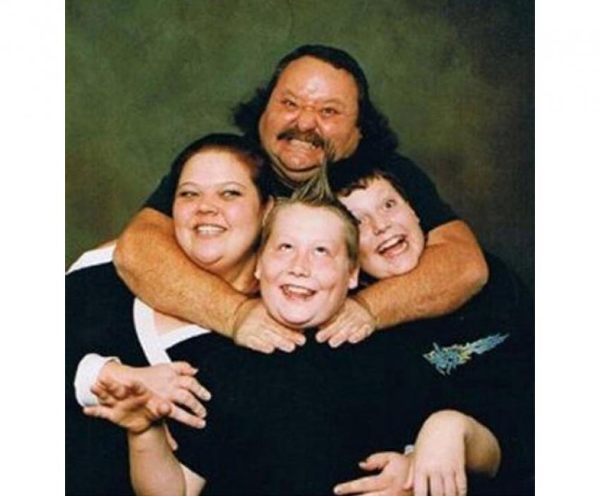 En garip 10 aile fotoğrafı!