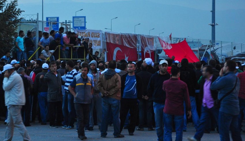 Bursa'da eylem böyle geçti