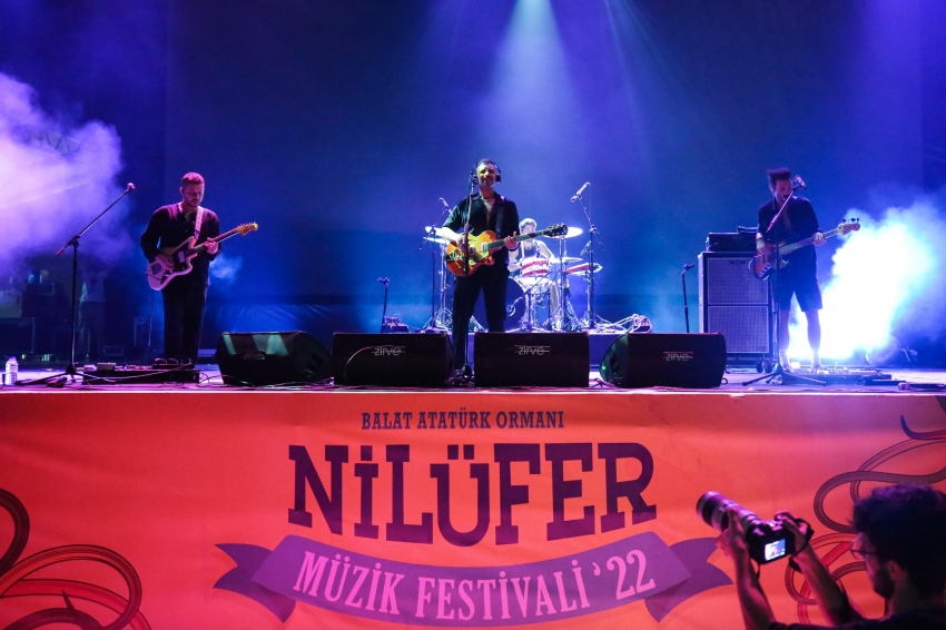 Nilüfer Müzik Festivali'nden çarpıcı kareler
