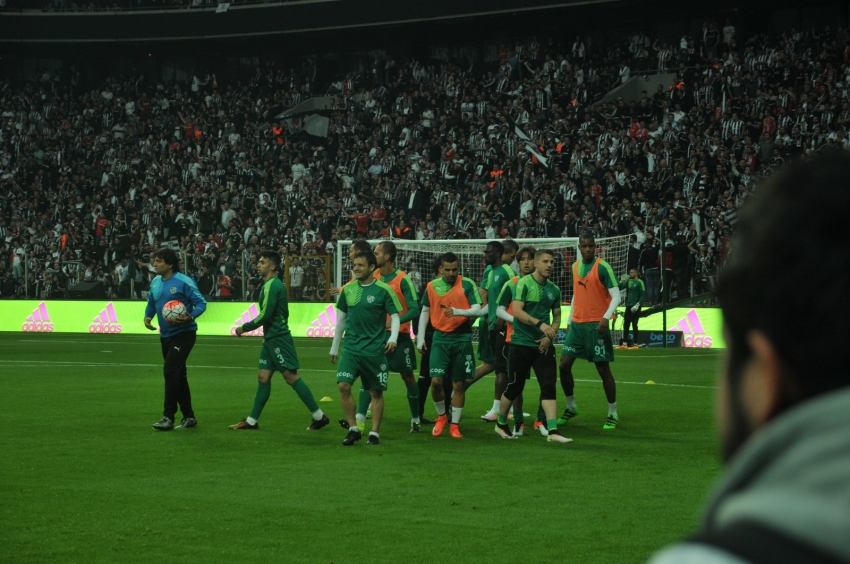 Beşiktaş - Bursaspor maçından kareler