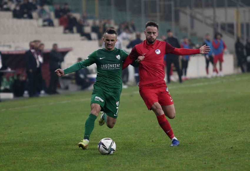 Bursaspor- Keçiörengücü maçından özel kareler