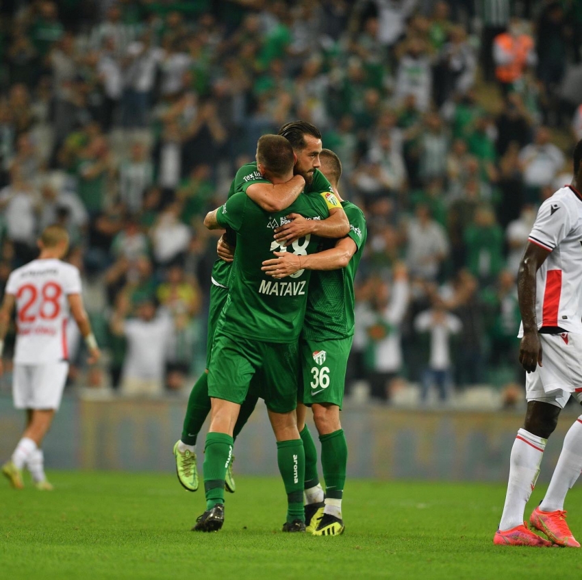 Bursaspor- Samsunspor maçından en özel kareler