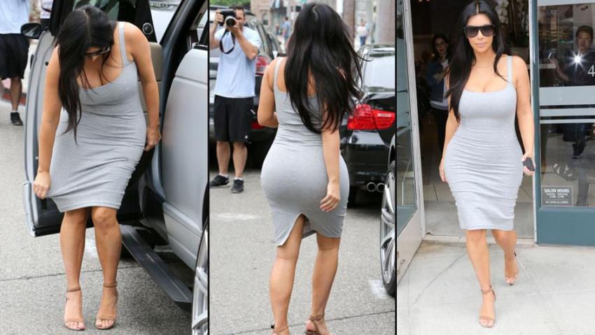 İşte hamile Kim Kardashian