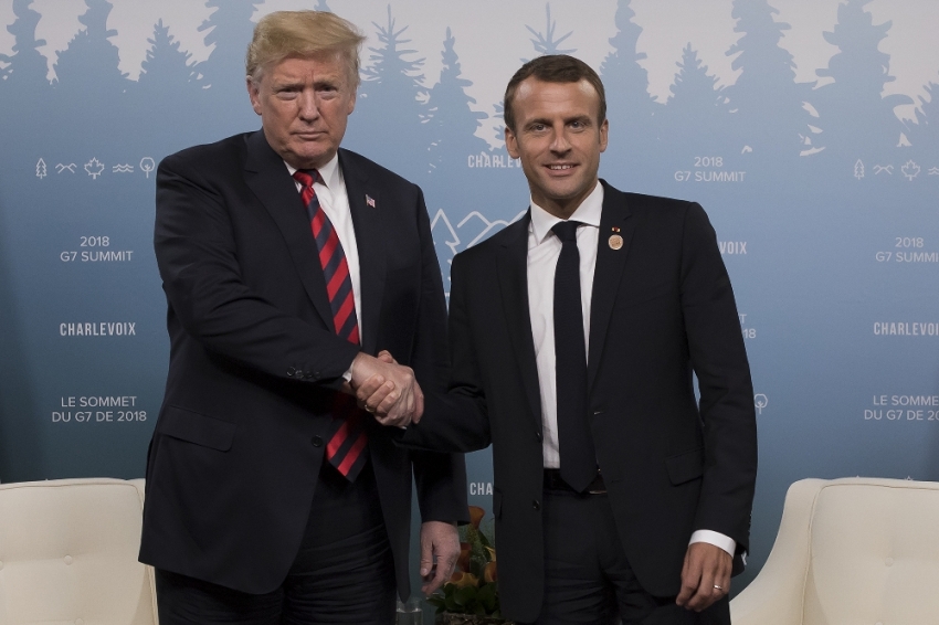 Macron ABD’yi G7’den çıkarmakla tehdit etti