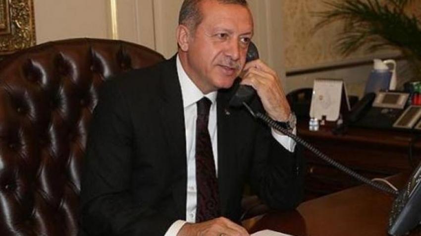Erdoğan'dan İsmet Yılmaz'a telefon