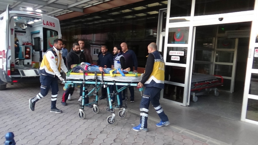 YPG/PKK’lı teröristlerin roketli saldırısında yaralananlar Kilis’e getiriliyor