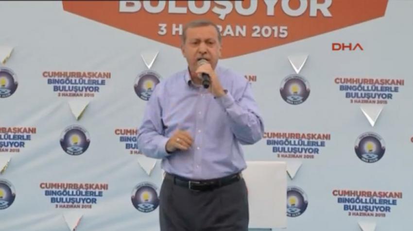 Erdoğan Bingöl‘de konuştu!