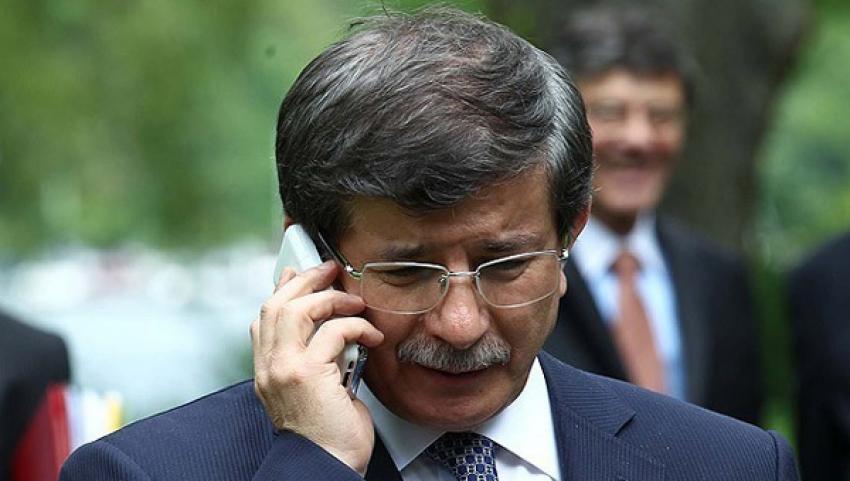 Davutoğlu'ndan şehit Medet Mat'ın ailesine taziye telefonu