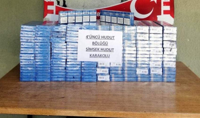 33 bin paket kaçak sigara yakalandı