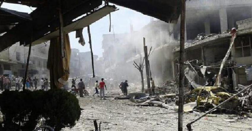 Esad güçleri hava saldırısı düzenledi!51 ölü