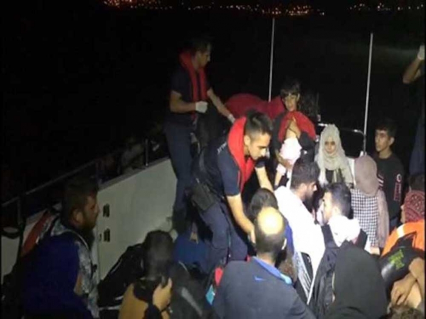 İzmir’de 182 düzensiz göçmen yakalandı