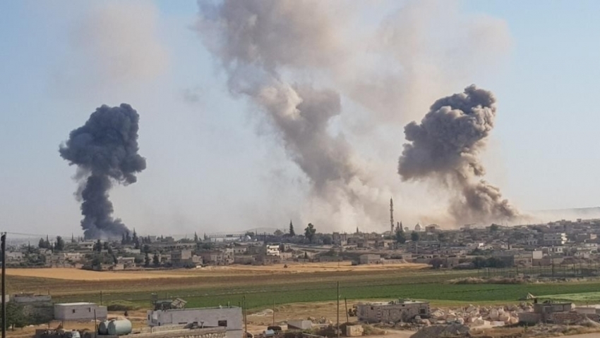 İdlib’de hava saldırısı: 3 ölü, 10 yaralı