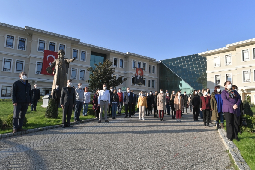 Osmangazi Belediyesi'nde Ata'ya saygı