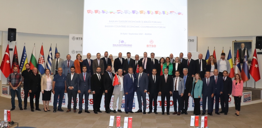 Bursa'da, Balkan Ülkeleri Ekonomik İşbirliği Forumu 
