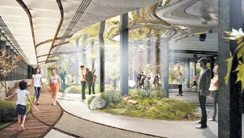 Dünyanın ilk yeraltı parkı açılıyor