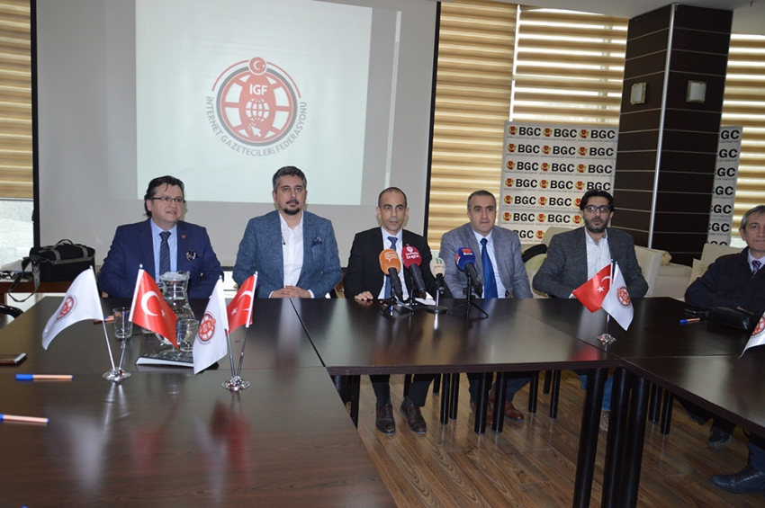 Bursa merkezli İnternet Gazetecileri Federasyonu kuruldu