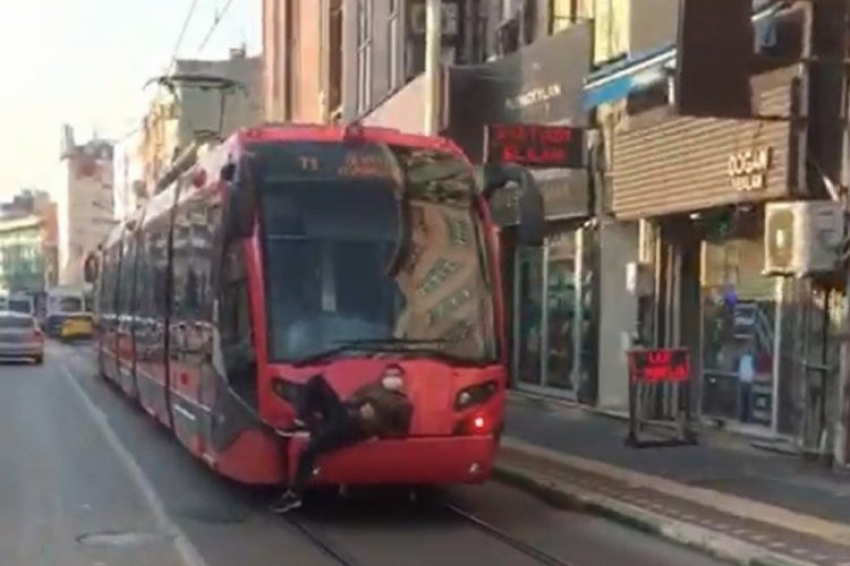Bursa'da tramvay keyfi