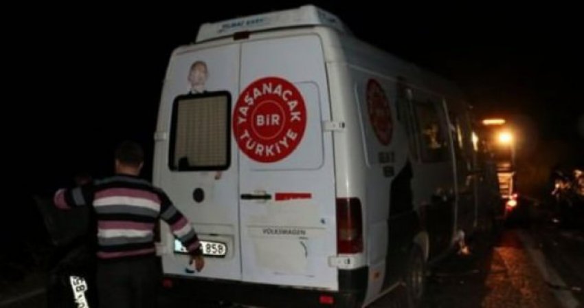 CHP’ye acı haber: 1 kişi öldü, 8 kişi yaralandı