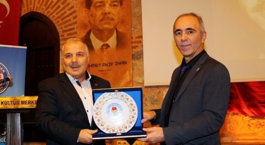 Mehmet Akif İnan Bursa'da Anıldı