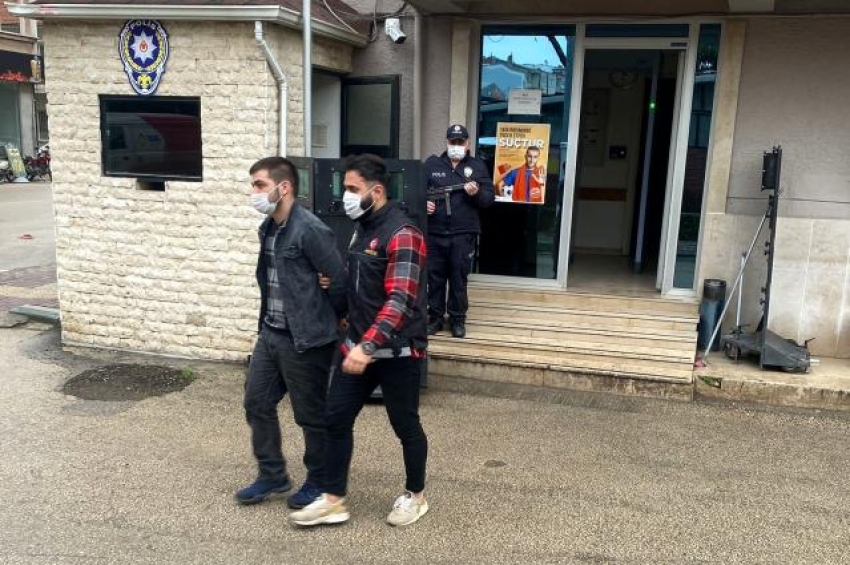Bursa'da 15 ayrı uyuşturucu dosyası bulunuyordu, yakalandı