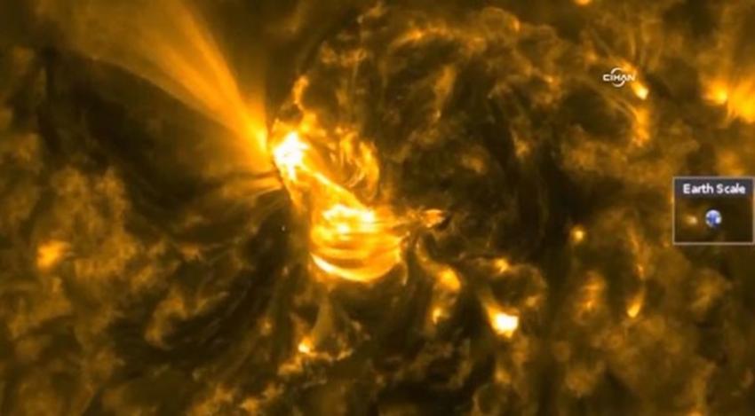 Güneş’te dev patlama: Güçlü radyasyon fırtınası Dünya’ya ulaştı