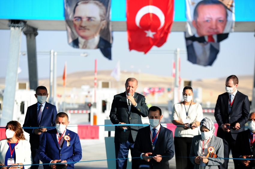 Erdoğan, Ankara-Niğde otoyolunun açılışına katıldı