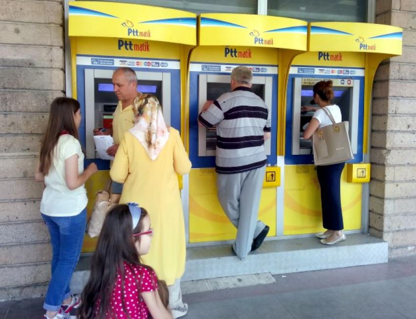 Bursa'da PTT ATM'lerinden 285 bin lira kayboldu