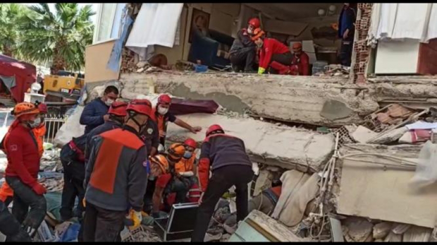 Osmangazili ekipler deprem bölgesinde