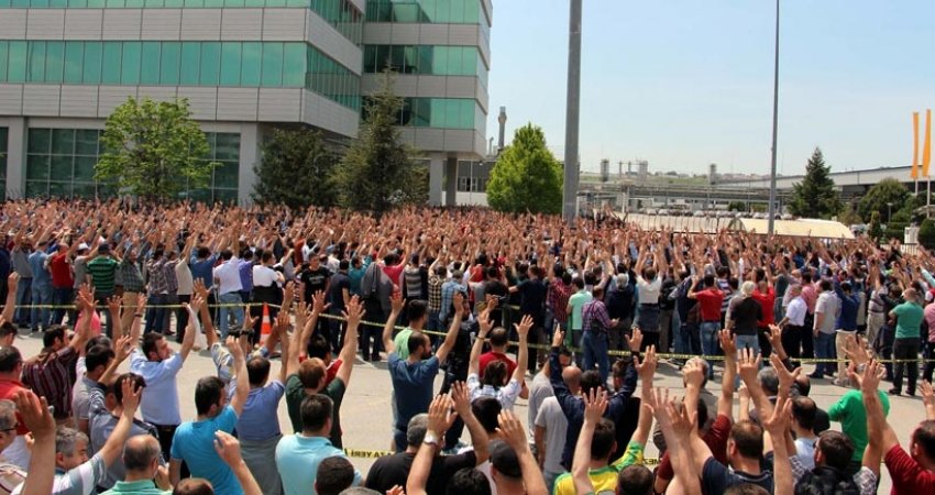 Bursa'da işçilerin iş bırakma eylemi 6. gününde!