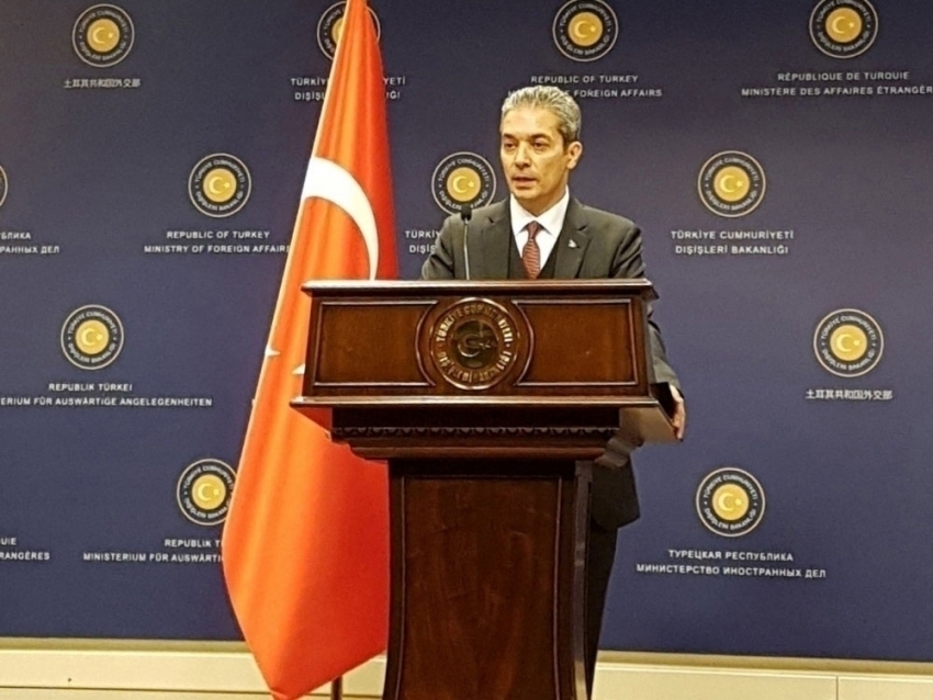 Dışişleri Bakanlığı Sözcüsü Aksoy’dan kimyasal silah açıklaması