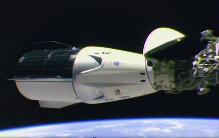 SpaceX Uluslararası Uzay İstasyonuna ulaştı