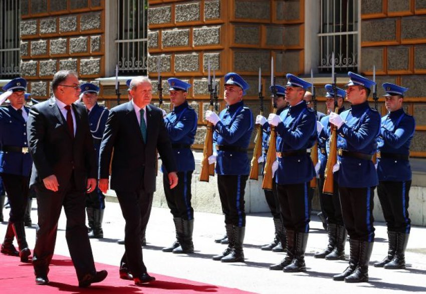 Erdoğan'a Bosna-Hersek’te coşkulu karşılama