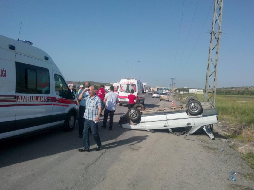 Bursa-İzmir yolunda kaza! 7 yaralı
