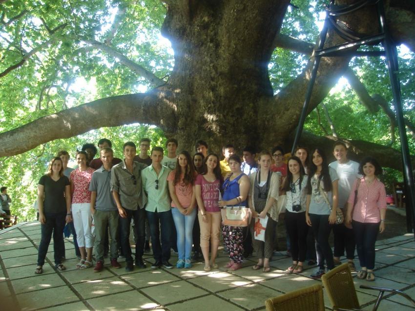 Bursa'yı keşfederek Türkçe öğreniyorlar