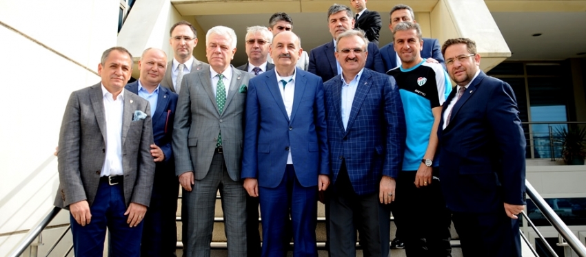 Müezzinoğlu’ndan Bursaspor'a ziyaret
