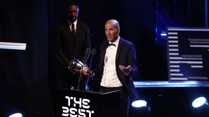 Yılın teknik direktörü Zidane