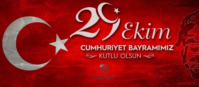 Bursaspor'dan Cumhuriyet mesajı