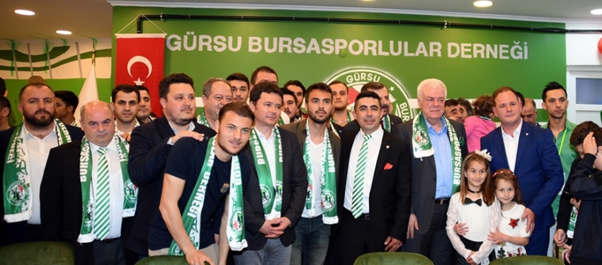 Gürsu Bursasporlular derneği açıldı