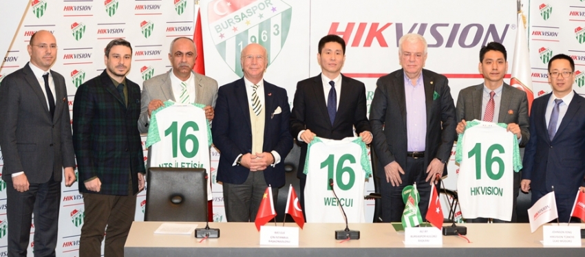 Hikvision ile sponsorluk anlaşması imzalandı